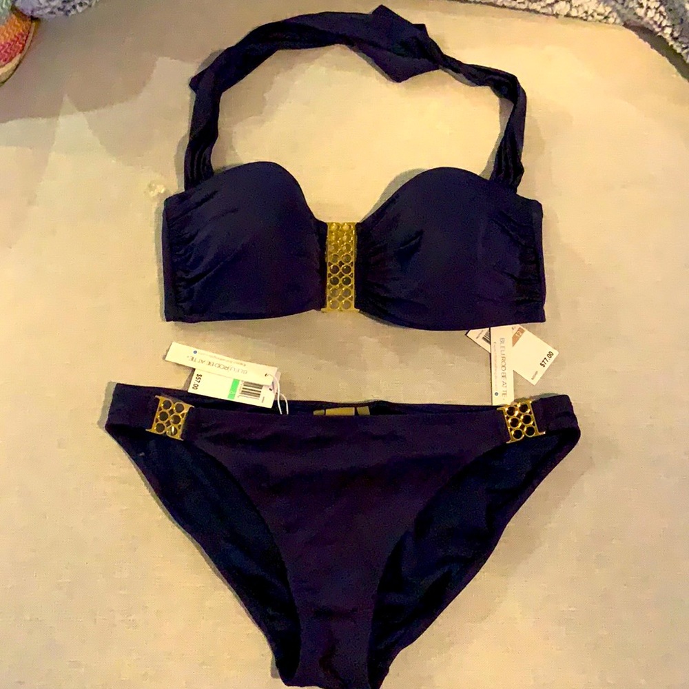 NEW with tags! Bikini Top size 12 bottoms size 8.